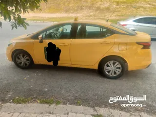  5 نيسان صني 2021 اتوماتيك تكسي عمان طبعه حره فحص كامل ترخيص لشهر2/2026 طالع من وكالة نيسان قي2021 فحص