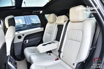  26 رنج روفر سبورت بلاك اديشن وارد وكفالة الوكالة 2019 Range Rover Sport HSE SV Kit Black Edition