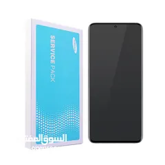  4 شاشة سامسونج note 10 plus اصليه مع فريم