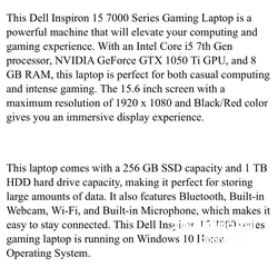  12 Dell aspiron gtx gaming laptop