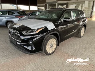  11 عرض خاص تويوتا هايلاندر 2024 صنف ليمتد فل الفل عداد زيرو مع كفاله 5 سنوات على الجمرك الجديد