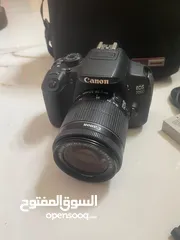  2 كاميرا كانون EOS700D