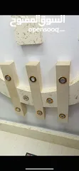  4 سبوت كرستال ديكوري لون مميز عدد 30