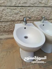  3 بيدية شطاف تركي مع خلاط ماء تركي مستعمل بحالة ممتازة