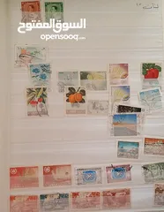  11 طوابع قديمة للبيع بنص ديناااار فقط