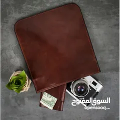  6 حقيبة يد نسائية ماركة time resistance امريكية مصنوعة من الجلد الطبيعي