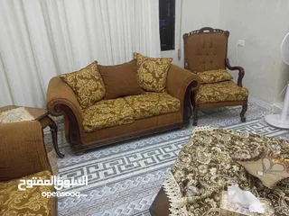  2 طقم كنب 7مقاعد