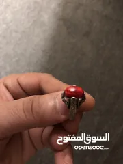  2 خاتم فضه مع سبحتين للتواصل واتس