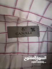  2 قميص CANALI إيطالي قياس M.  L