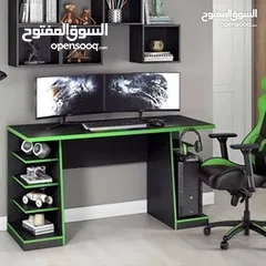 27 طاولات 120سم شامل التوصيل والتركيب مناسب للدراسة والعمل والجيمنج