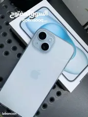  3 iPhone 15.128GB/256GB  جديد كفالة شرق اوسط