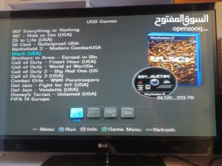  12 بلايستيشن 2 معدلة مع اسلاك + ميموري جديدة هدية + هارديسك وميموري عليهم 60 لعبة مميزة