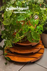  6 Portable Wooden Planter