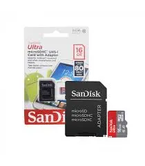  6 ULTRA Micro S DHC UHs-1 card with adapter 16gb ميموري كارد  اس دي كاردي 16 جيجا لتحزين معومات جوالك 