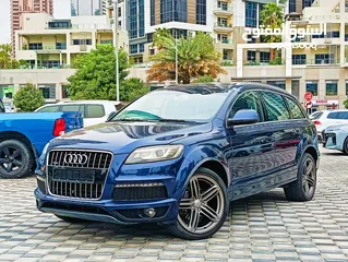  2 AUDI Q7 S-LINE SUPERCHARGED GCC SPECS EXCELLENT CONDITION