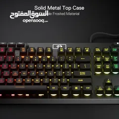 1 Redragon K513 RGB Membrane Gaming Keyboard, Standard 104 Keys كيبورد ريدراجون جديد Redragon K513 RGB