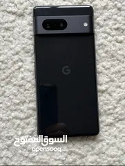  1 Pixel 7 128gb, like new with original google case