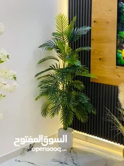  2 شجرة النخيل الاصطناعية الفاخرة
