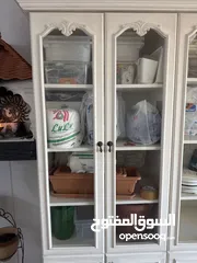  5 Elegant Wooden Display & Storage Cabinet - For Sale BHD 100 only