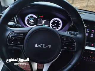  9 كيا نيرو 2022 KIA NIRO HYBRID جمرك جديد وارد كوري فحص كامل بحالة الوكالة