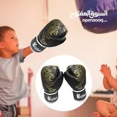  5 قلفزات كفوف  ملاكمه  كيك بوكسنغ لجميع الاعمار  كفات الملاكمه