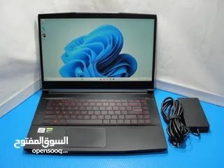  1 MSI Thin Gaming Core i5-11400H 11th Gen - GTX1650 4G 16GB 3200MHZ DDR4 RAM 512 GB SSD Windows 11