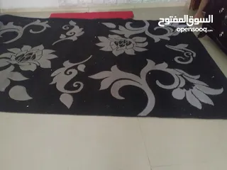  3 سجادة ممر كردور للبيع لون سكني واسود ممتازة للشتا وسجادة 2.5*3 نفس الموديل