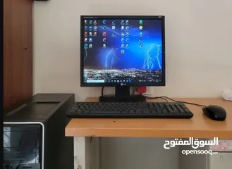 2 كمبيوتر كور اي 5 الجيل الرابع مع شاشته وملحقاته