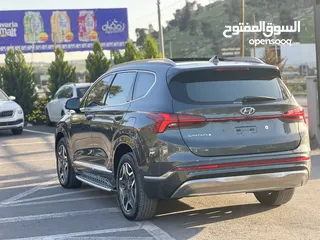  6 هونداي سانتفيه هايبرد 2022  فل اضافات  ون مليون  Hyundai santafi 2022  1M  Hybrid