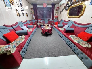  1 طقم كنبايات كورنر 14 مقعد مع كورنر عدد 2