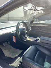  12 Tesla model 3 stander plus 2023  تسلا مودل  3 ستاندر بلس 2023 فحص كامل 7 جيد ونظيفة جداً