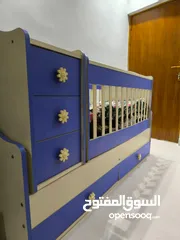  1 سرير اطفال