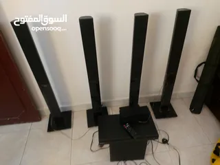  1 مسرح منزلي  samsung مع جهاز  DVD