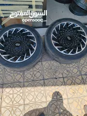  4 طقم جنطاط مع كوشوك مستعمل ايونك 5