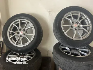  3 جنط ميتسوبيشي مع كوشوك 16
