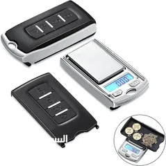  6 ميزان 0.01 - 200 g شكل ريموت سيارة مناسب للذهب والمجوهرات وو