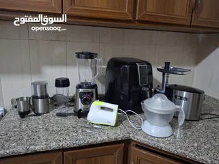  1 أجهزة كهربائية متنوعة بحالة ممتازة جدا للبيع بسبب السفر