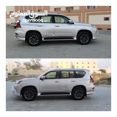  1 لكزس GX 460 خليجي بدون حوادث ولا صبغ نظيفه جدا