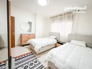  7 شقة مفروشة فاخرة للإيجار – قلب رام الله