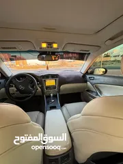  5 Lexus is 250 2010 .. kit 2016  للبيع لكزس 250 موديل 2010 وارد أمريكا صنع اليابان