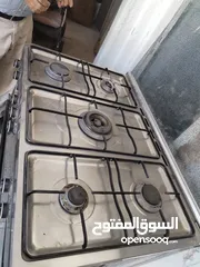  1 غاز خمس عيون وفرن نوعية فريش fresh