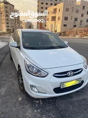  1 هيونداي اكسنت 2015 ترخيص 2014 فحص ميكانيك وبودي ممتاز