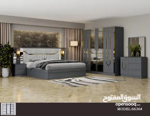  13 BEDROOM SET 7 PCS WITH MATTRESS WITH FITTING /غرف نوم مع دوشج ۷ قطع مع ترکيب