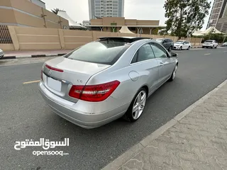  4 Mercedes E250 2011 GCC full option free accident company paint second owner no issues