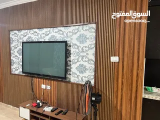  1 شقه مفروشه للايجار في الارسال لموظفين قرب مفروشات الرونق