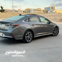  4 ‏هونداي سوناتا 2018 وارد الوكالة بانوراما أعلى صنف الاصل سياحي للبيع