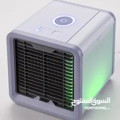  2 مكيف ومبرد هواء مضئ  Air conditioner and illuminated air cooler