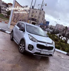  6 كيا سبورتاج 2017 جي تي لاين فل الفل دفع رباعي فحص ممتاز بسعررررررررر ممتاز