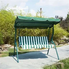  4 المرجوحة الاكثر طلبا  مرجوحه الحدائق والمنازل مرجوحة خارجية كبيرة 3 مقاعد مع شمسية تستخدم داخل بيت