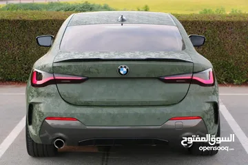  10 BMW 430i Coupe M-Sport 2022 FULL OPTION  بي ام دبليو 430i ام سبورت كوبي 2022  بحالة الوكالة